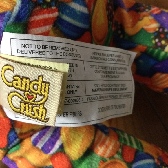 Candy Crush Bear 2014 Plush 12” - Picture 3 of 7